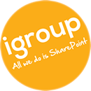 igroup – all we do is SharePoint logo